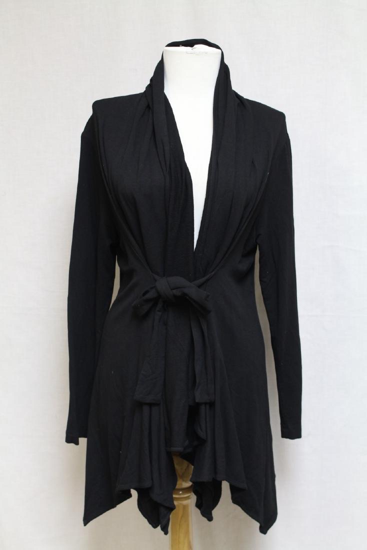 Kedem Sasson Jacket: Stretch jersey fabric. 38-42" bust/29" length. Excellent condition.