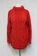 Vintage 1980s Red Wool Sweater