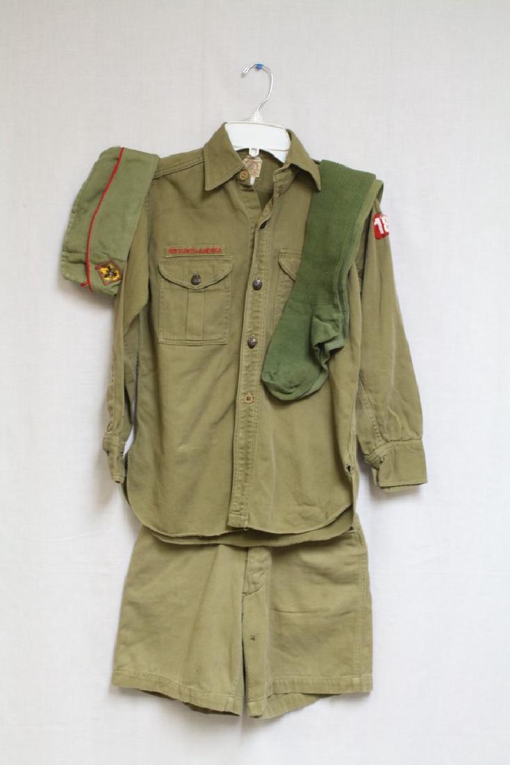️60’s【BOYSCOUT】VINTAGE SHIRT 1960s Boy Scout Uniform Shirt, Sash, Patches, Sterling Eagle Pin
