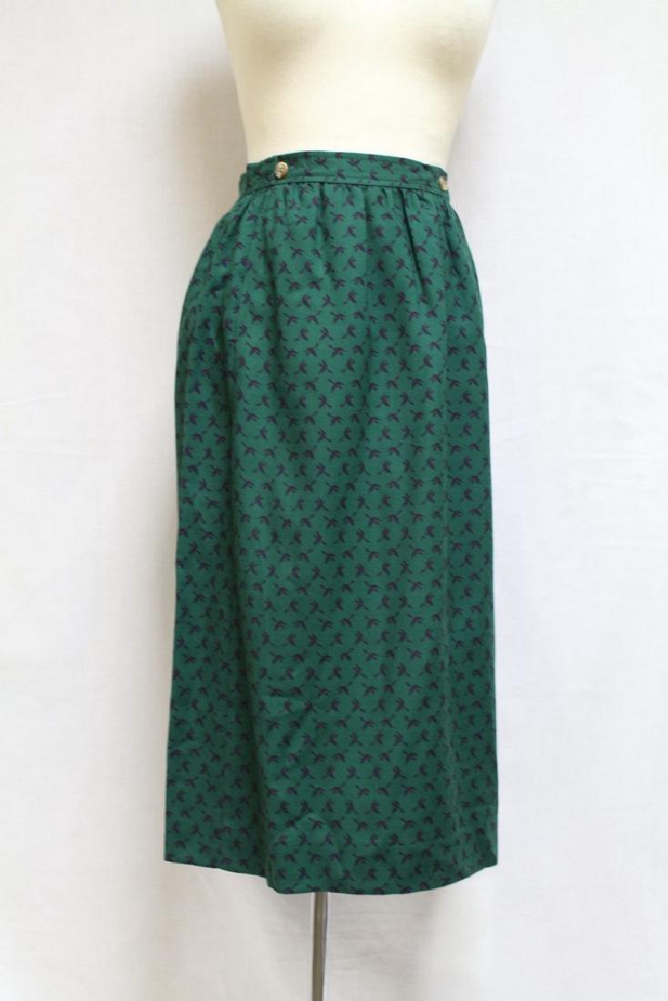 Vintage 1980s Goose Print Skirt (1 of 3)