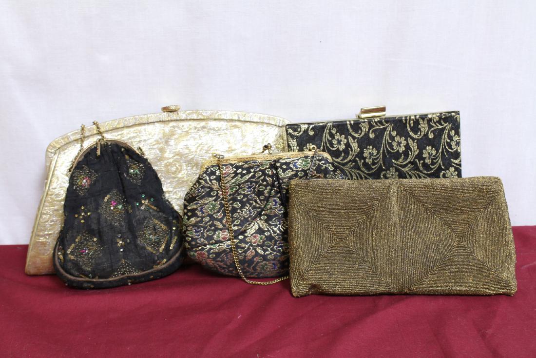 lot of 5 Vintage Evening Purses (1 of 13)