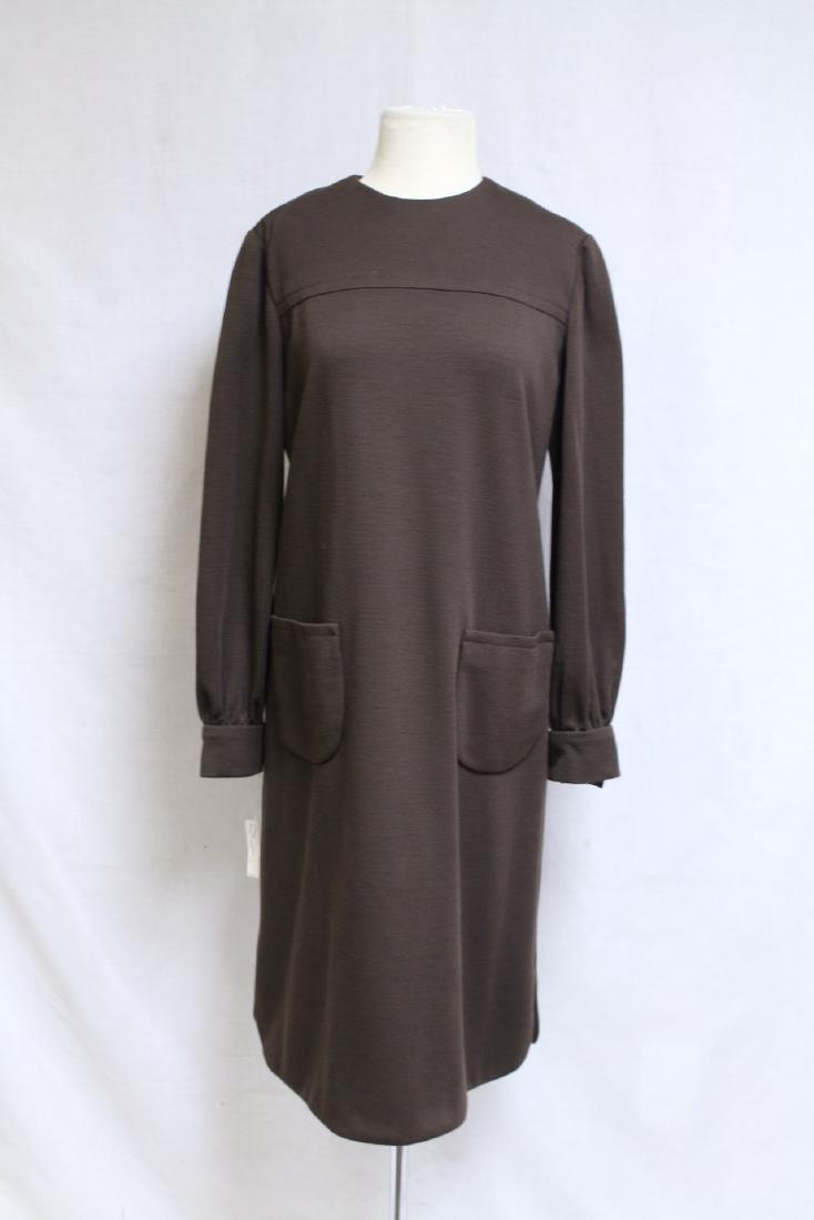 Vintage 1960's Bill Blass Wool Dress (1 of 5)
