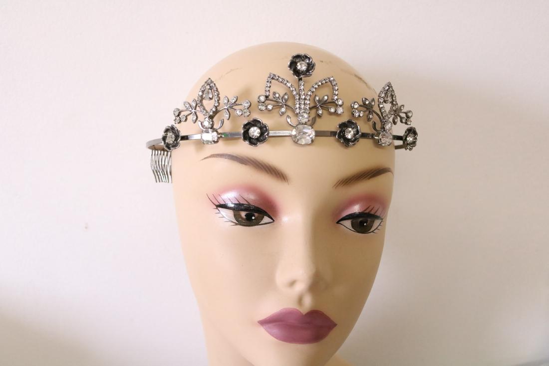Vintage Rhinestone Tiara (1 of 6)