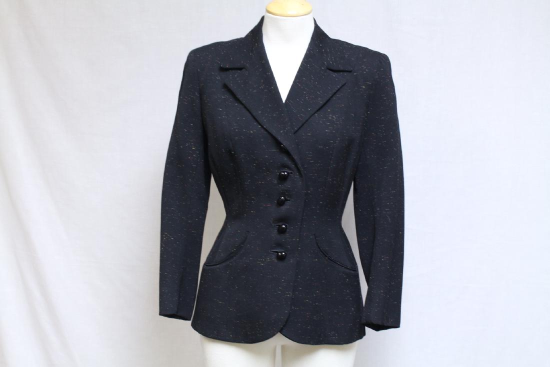 Vintage 1940s Flecked Wool Blazer (1 of 4)