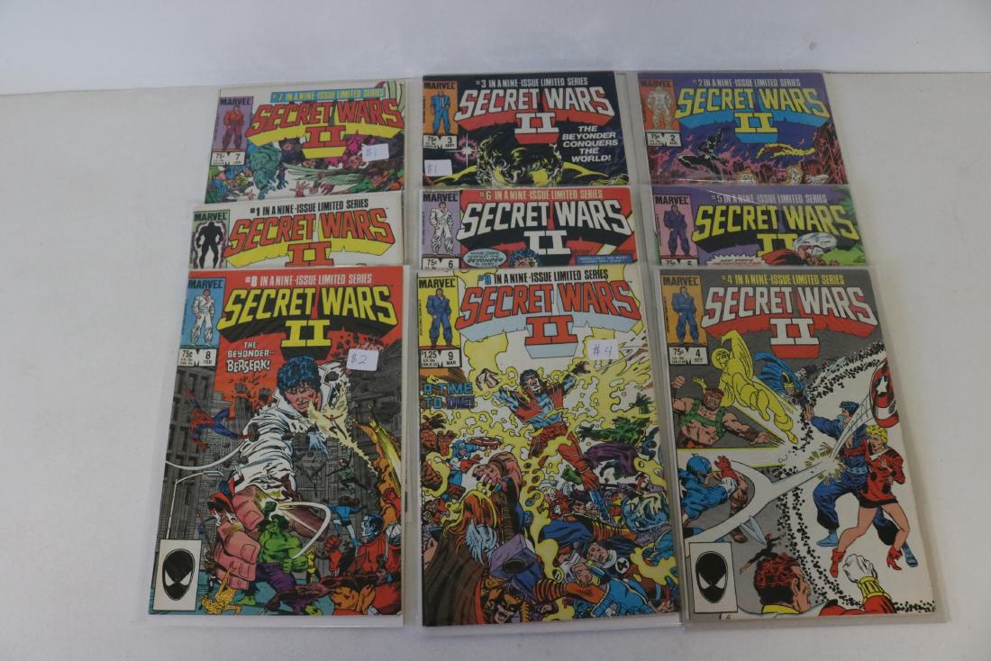 Secret Wars II, full set, #1-9 (1 of 5)