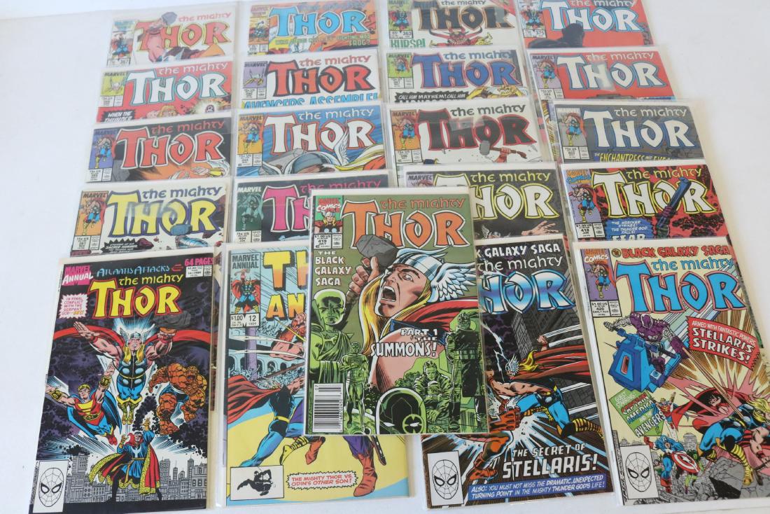 Lot of 21 Thor Marvel comics (1 of 16)