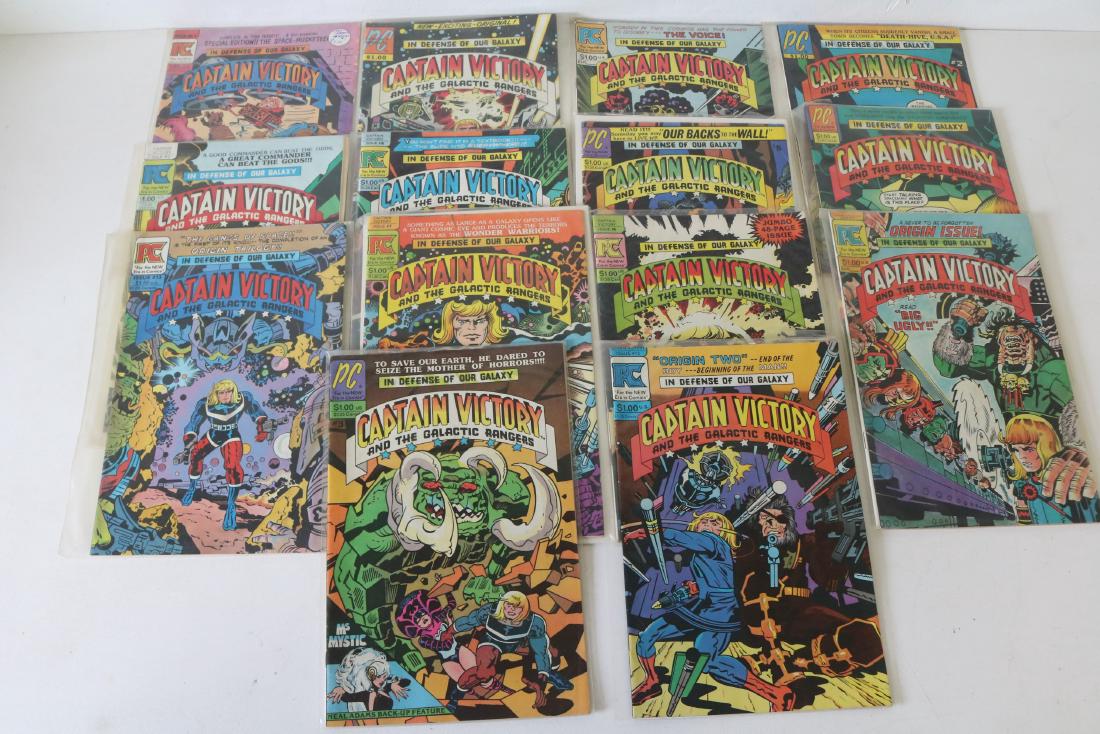 Lot of 14 comics #1-13 Captain Victory (1 of 6)