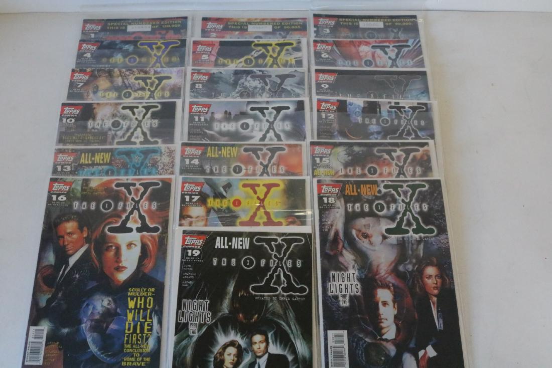 Great run of X-Files comics #1-19: 19 comics, based on TV show, great lot