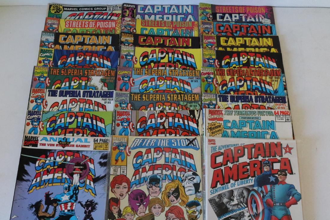 Lot of 24 Captain America comics (1 of 9)