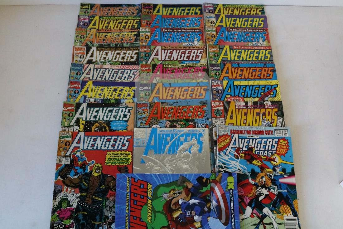Avengers lot of 25 Marvel comics (1 of 10)
