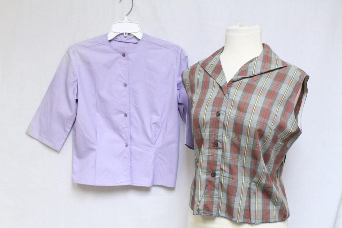Vintage Lot of 2 1960s Ladies Tops (1 of 8)
