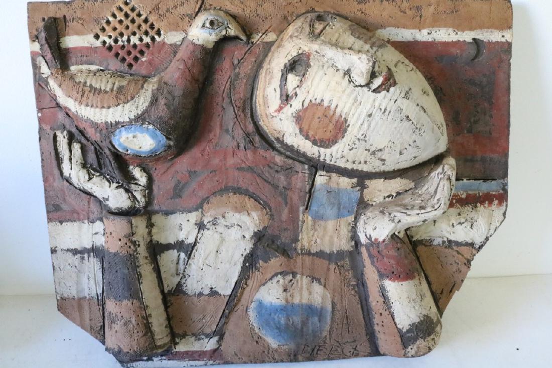 Clay Art/ Ceramic Relief Sculpture By Kenneth Dierck, (1 of 5)