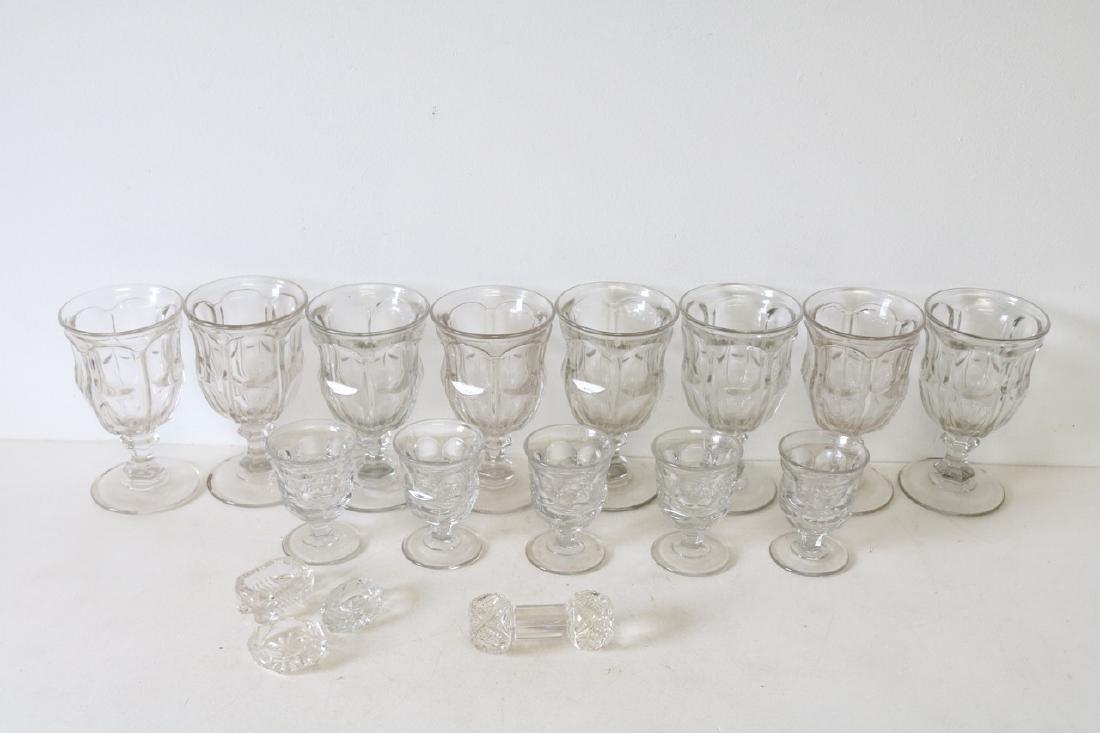 Lot of Heisey Stemware (1 of 8)