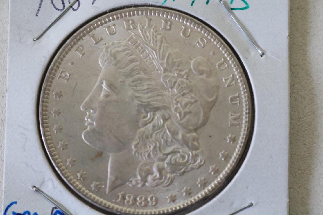 1889 Morgan Silver Dollar Coin (1 of 2)