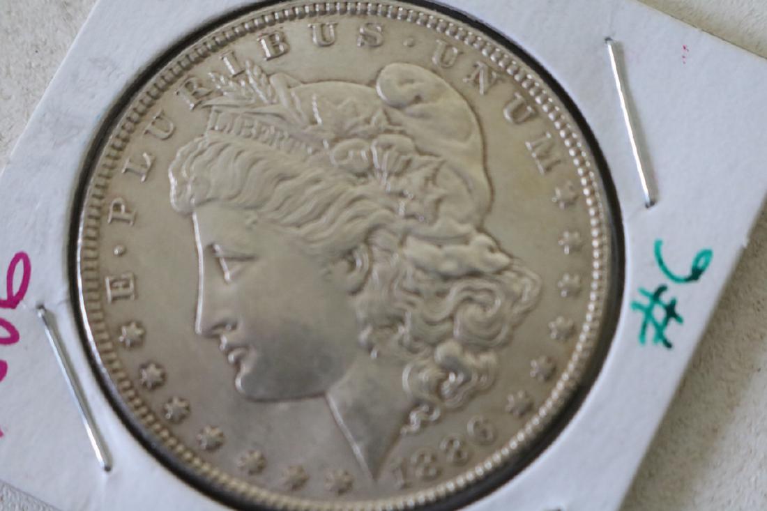1886 Morgan Silver Dollar Coin (1 of 2)