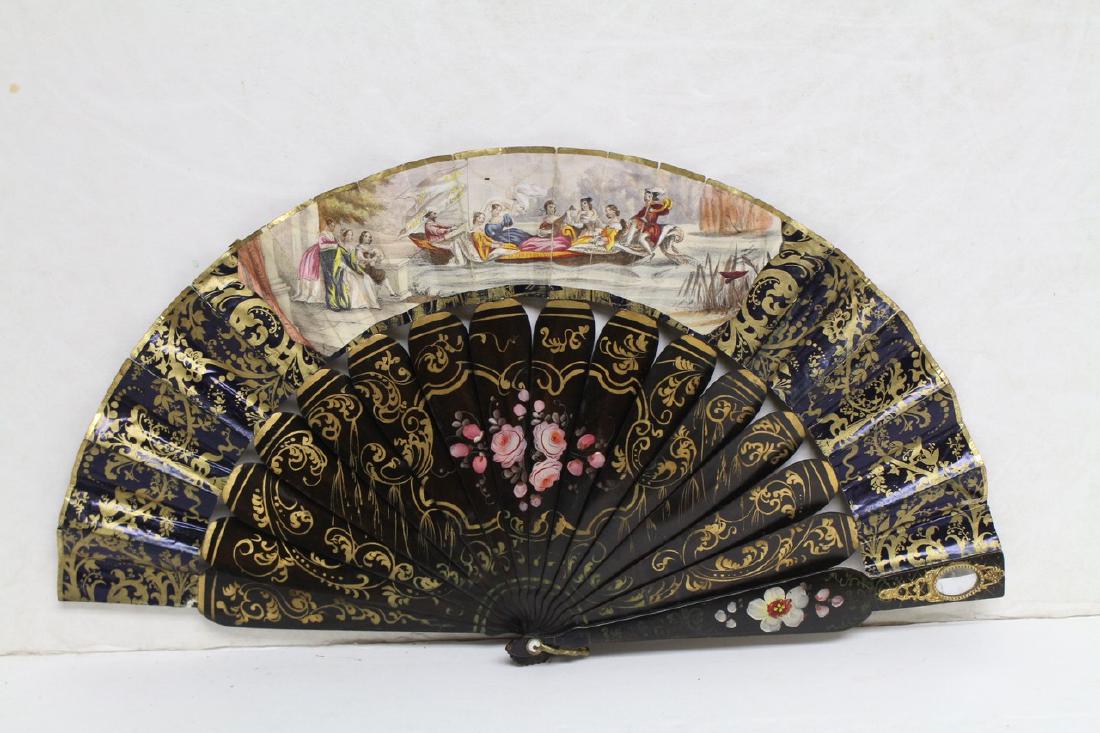 Antique Victorian Courting Fan (1 of 9)
