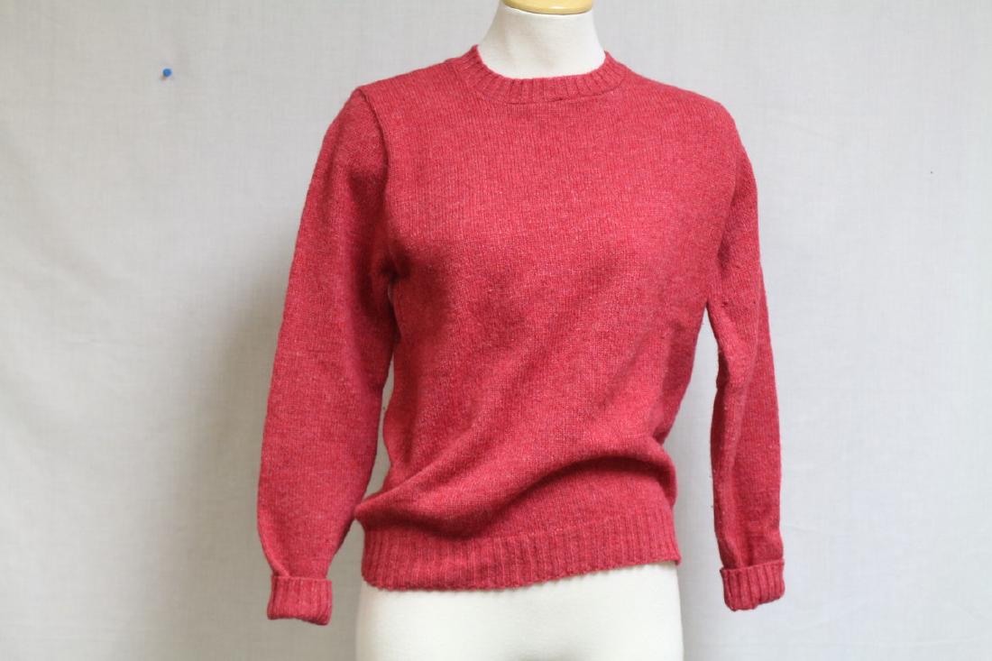 Vintage 1960's Red  Pullover Sweater (1 of 4)