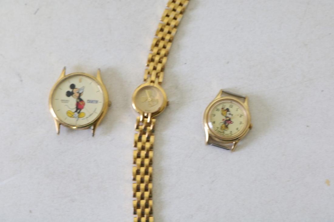 lot of 3 Mickey Mouse Watches (1 of 5)