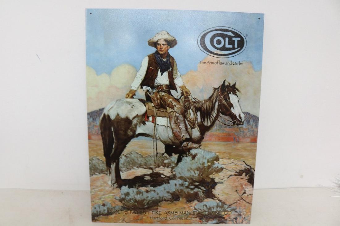 Colt Fire Arms Advertising sign (1 of 1)