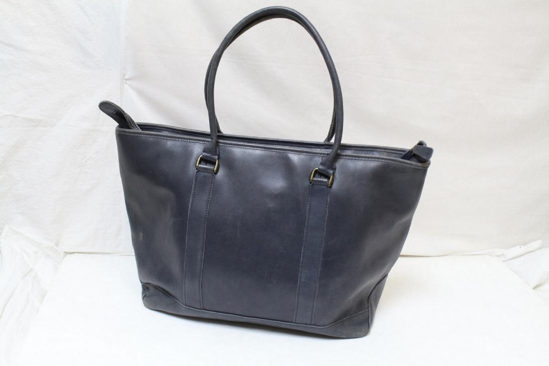 Vintage LL Bean Leather Shopper Bag (1 of 4)