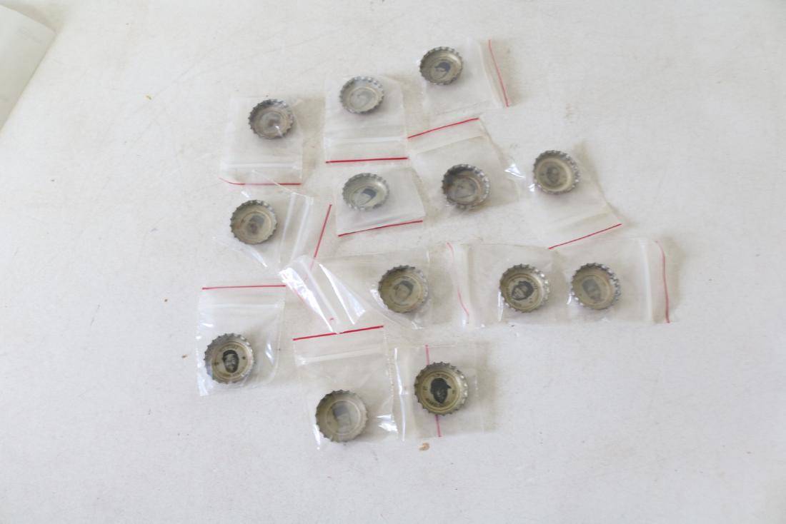 Vintage Coke Baseball Bottle Caps, Red Sox & All Star (1 of 10)