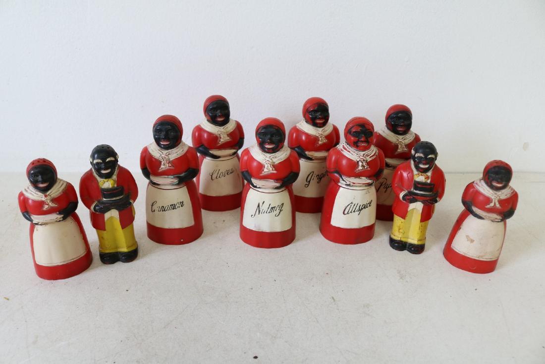 Lot of Aunt Jemima & Butler Spice & Salt & Peppers (1 of 10)