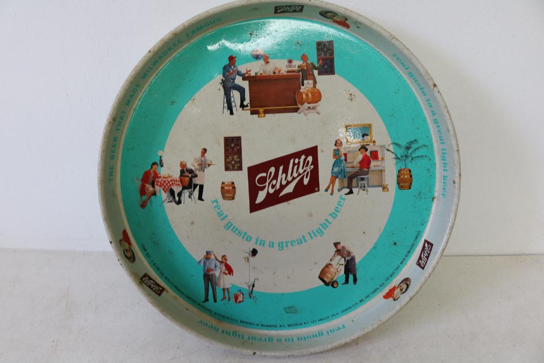 Vintage 1962 Schlitz Beer Tray (1 of 6)