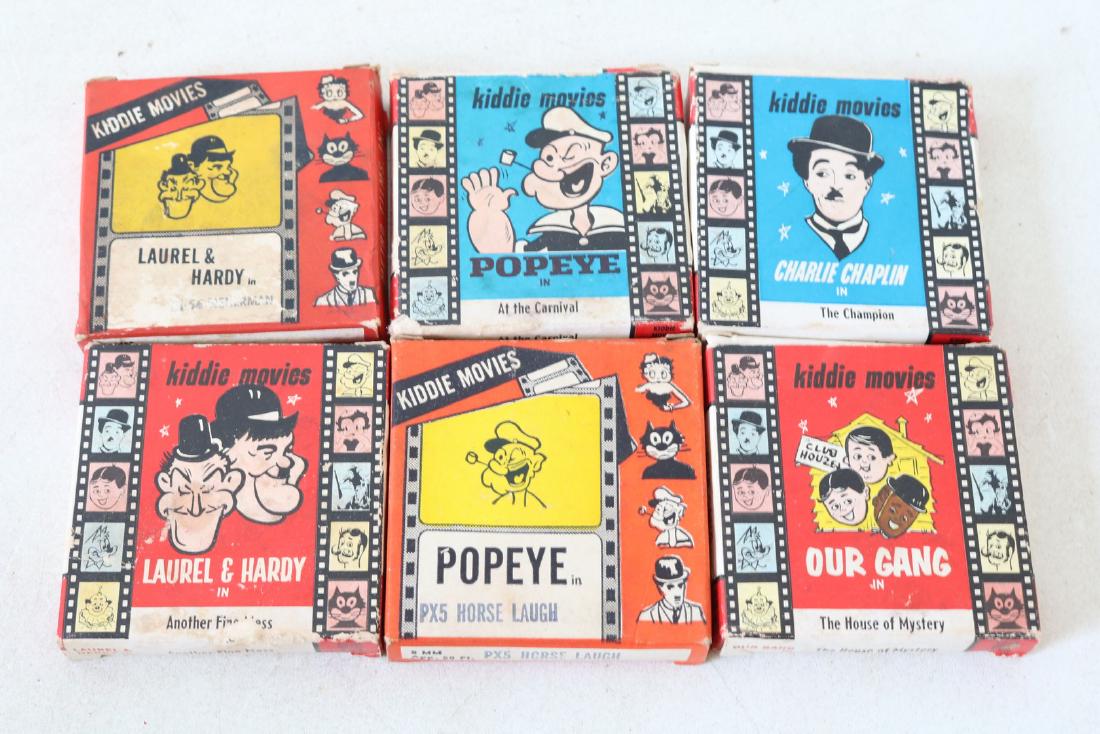 Lot of 6 Vintage Kiddie Movies, 8mm (1 of 2)