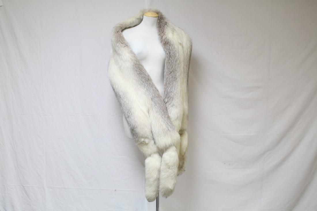 Vintage 1980s Fox Fur Wrap (1 of 4)