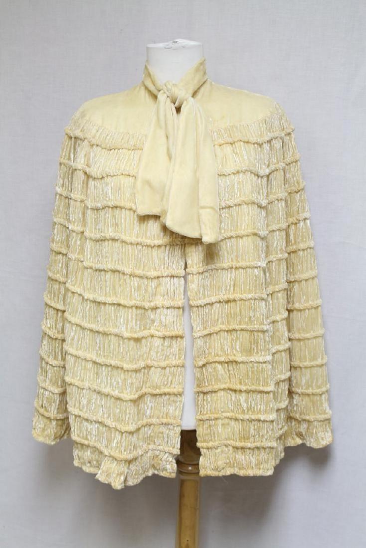 Vintage 1930s Silk Velvet Cape (1 of 5)