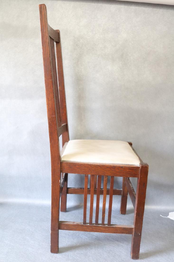 Stickley Chair, signed Gustav Stickley, 1904-1912 (1 of 9)