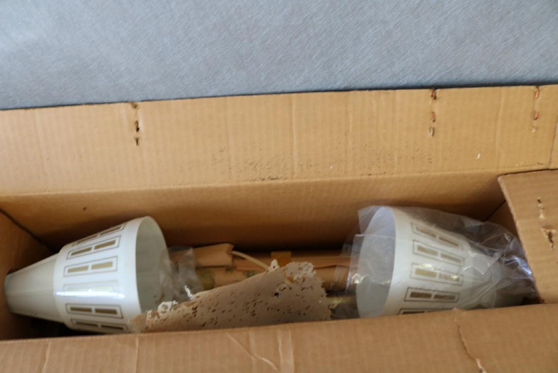 Mid-Century Modern Pole Light New in Box (1 of 3)