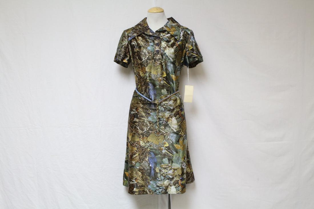 Vintage 1970s Photographic Print Dress (1 of 4)