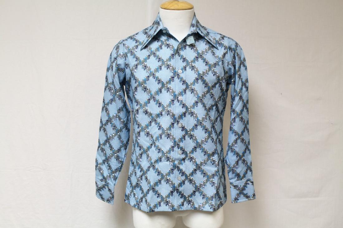 Vintage 1970s Mens Novelty Print Shirt (1 of 5)