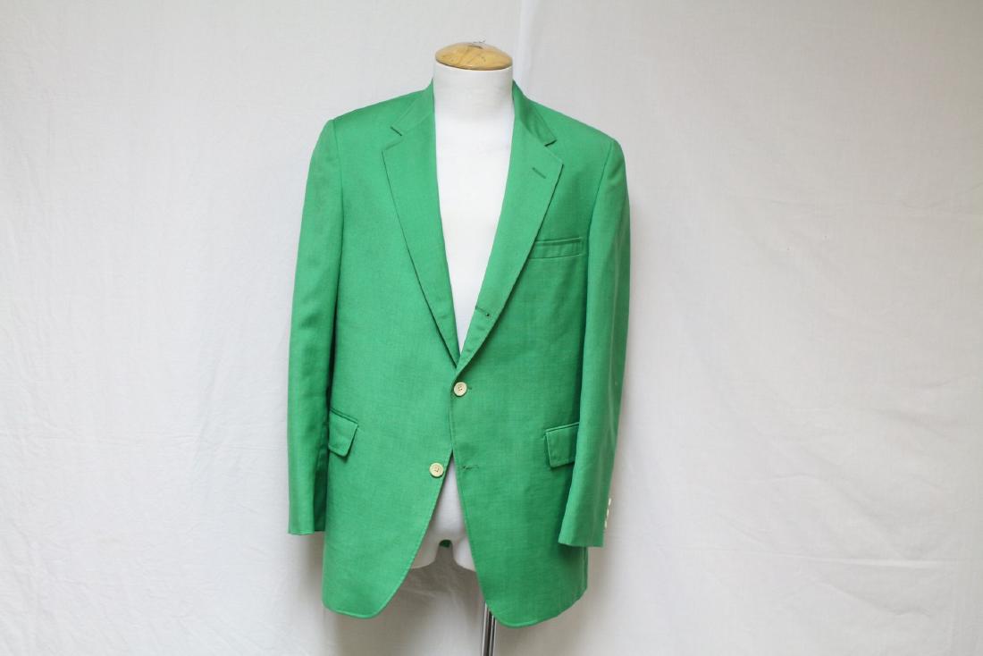 Vintage 1970s Mens Green Blazer (1 of 4)