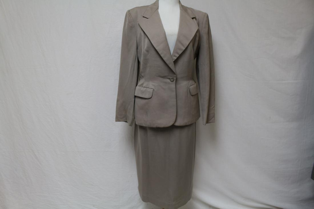 Vintage 1940's Wool Skirt Suit (1 of 5)