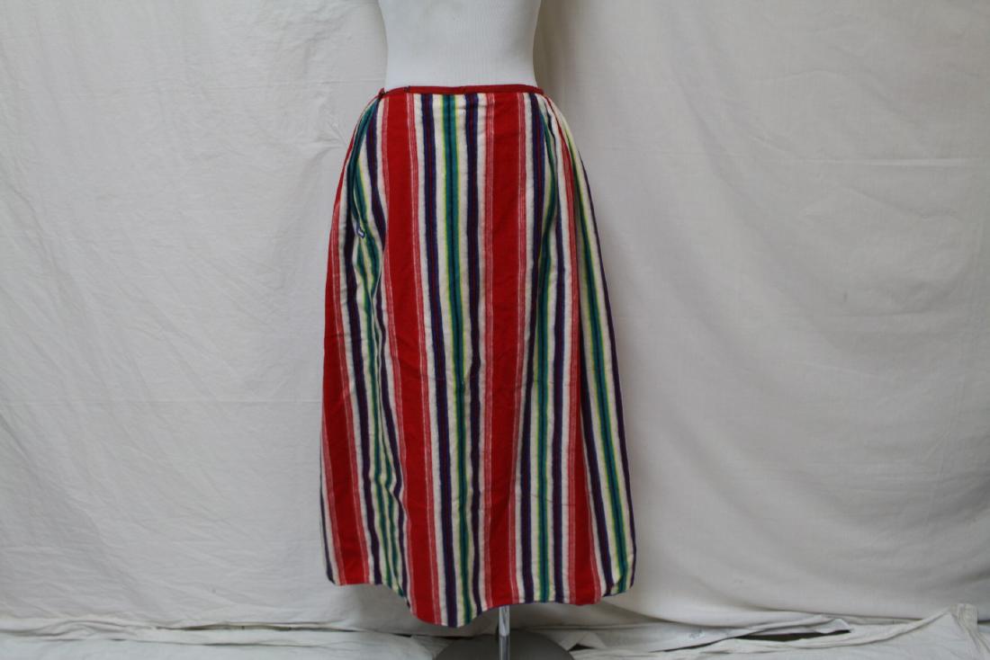 Vintage Striped Flannel Skirt (1 of 3)