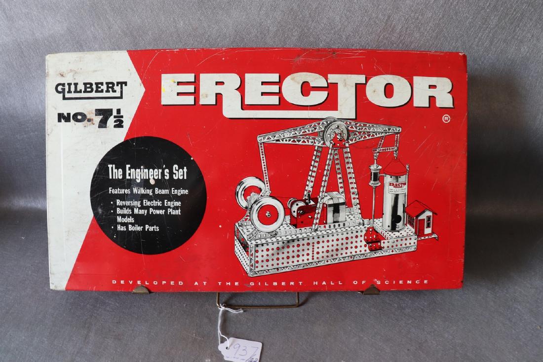 Gilbert Erector Set, No. 7 1/2, with Motor (1 of 6)