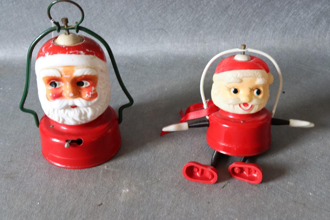 2 Vintage Santa Claus Lantern/Lights (1 of 7)