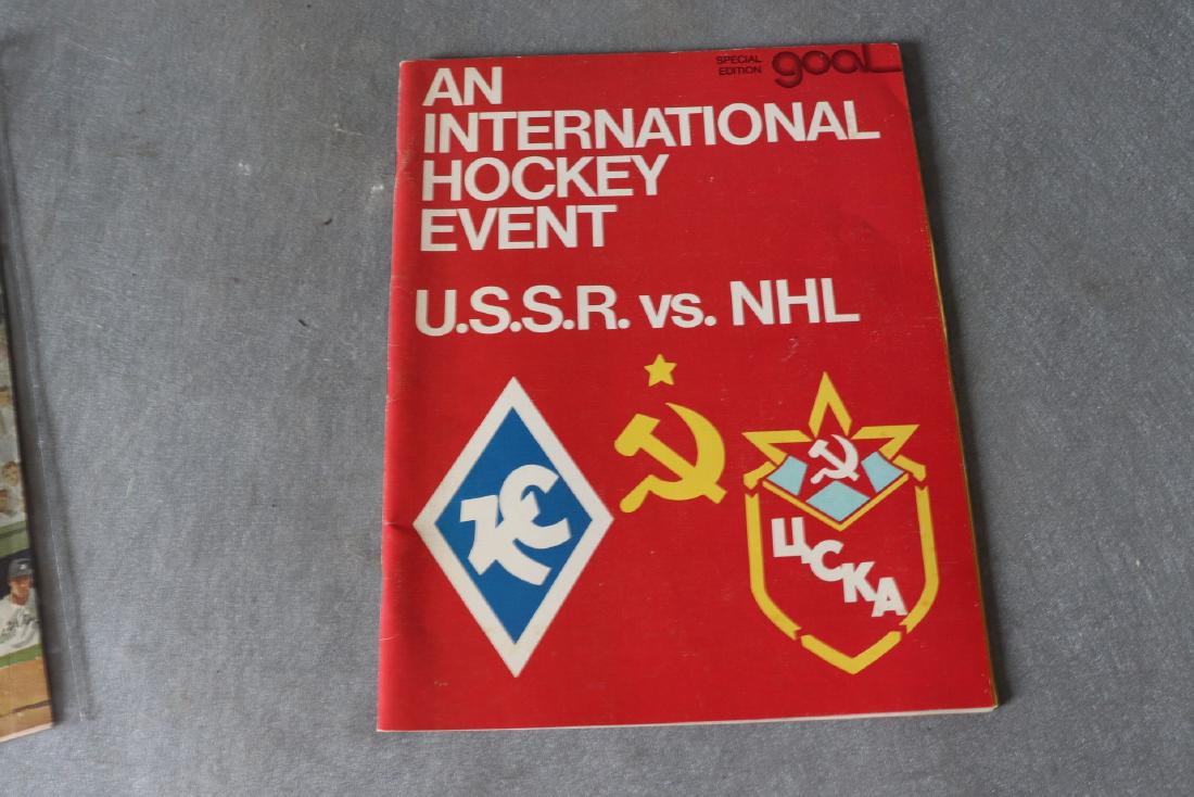 Vintage Special Edition USSR vs NHL Magazine (1 of 3)