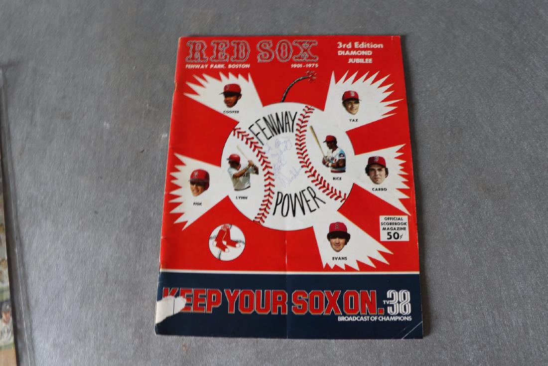 Vintage Boston Red Sox 3rd Edition Diamond Jubilee 1975 (1 of 5)