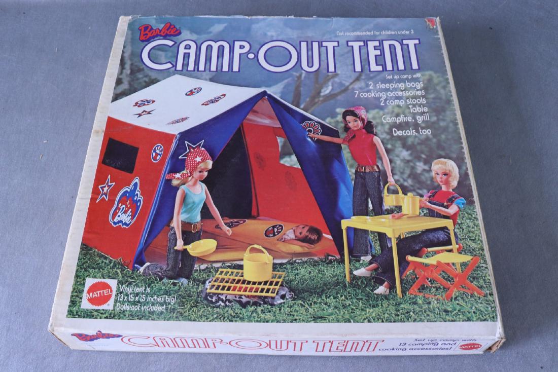 barbie camp out tent