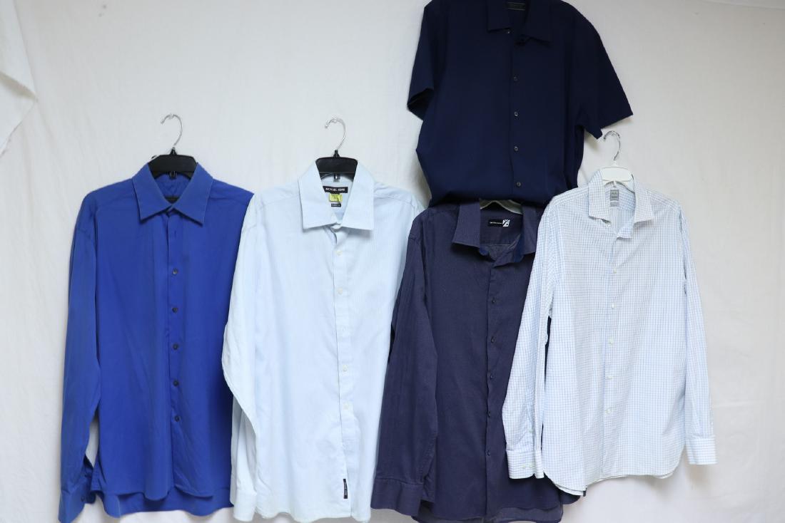 Lot of 5 Men's Shirts, Prada, Michael Kors, Saxs 5th (1 of 13)