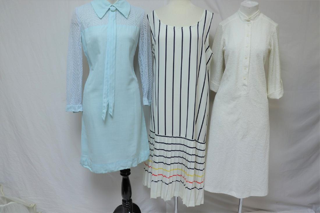 Lot of 3 Vintage Ladies Day Dresses (1 of 8)