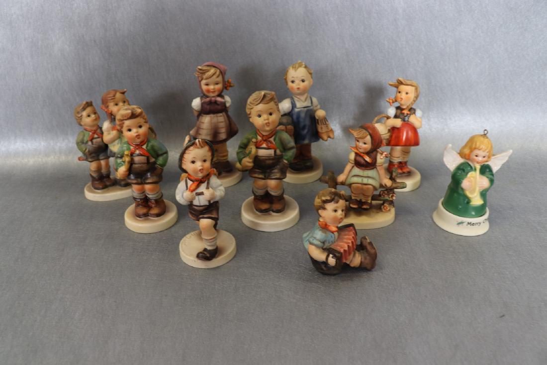 Lot of 10 Hummel Figurines, West Germany