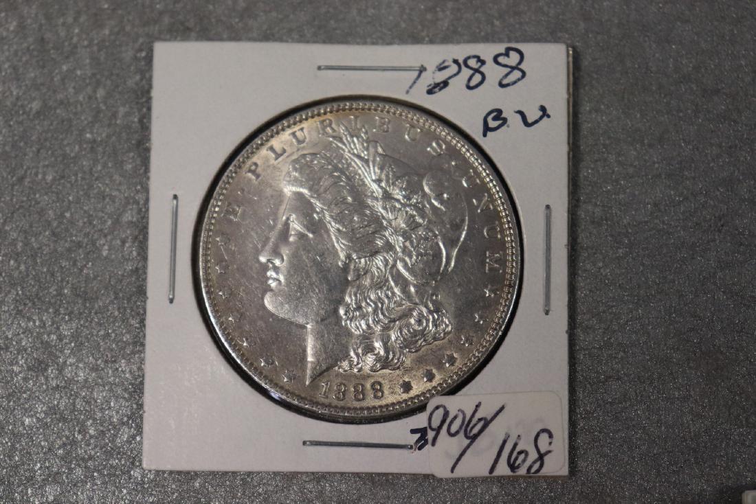 1888 Morgan Silver Dollar BU (1 of 2)