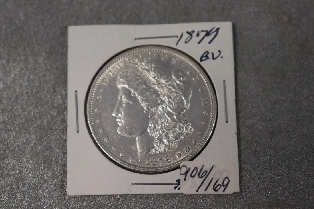 1879 Morgan Silver Dollar BU (1 of 2)