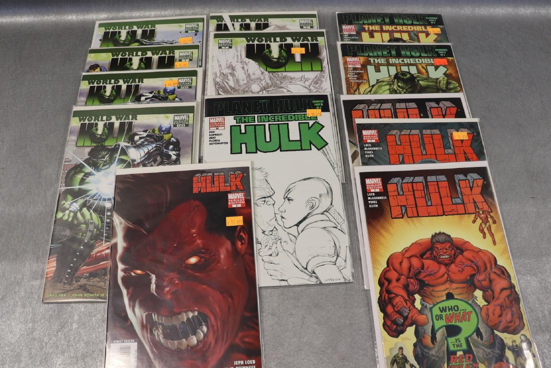 Lot of Marvel World War & Hulk Comics (1 of 6)