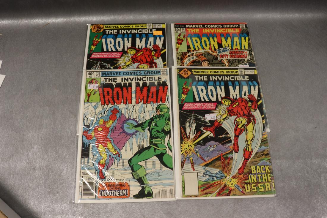 Lot of 4 Marvel Iron Man Comics (1 of 3)