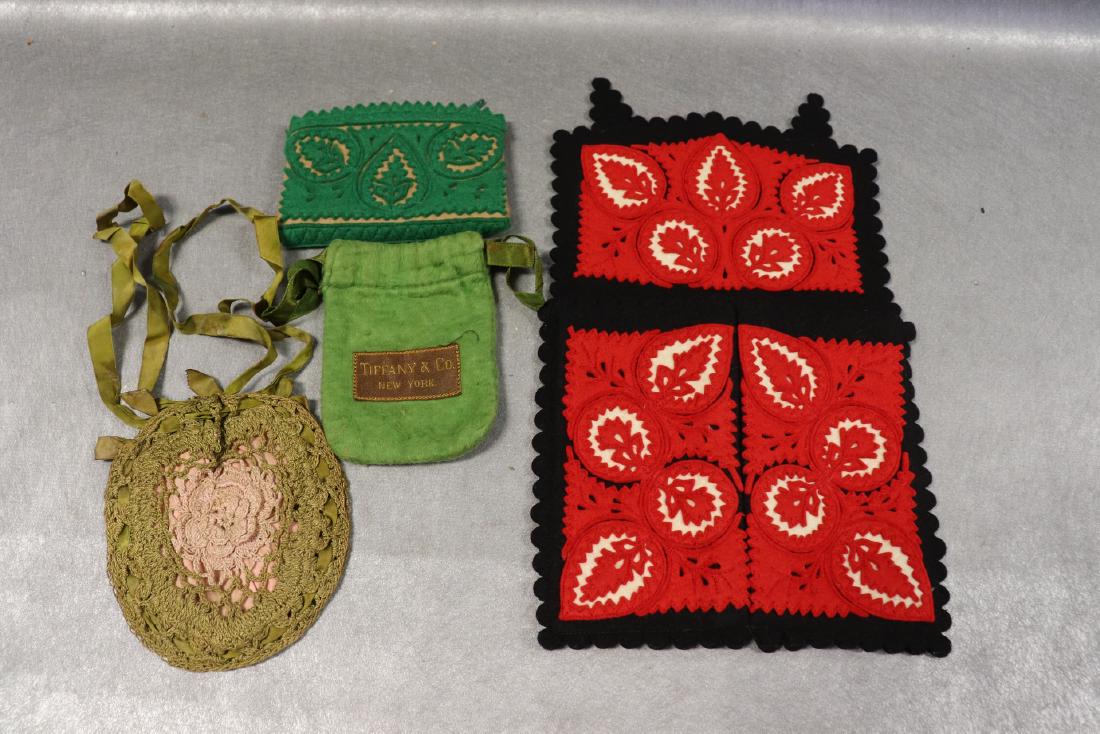 Lot of 4 Vintage Purse & Travel Pouches (1 of 7)